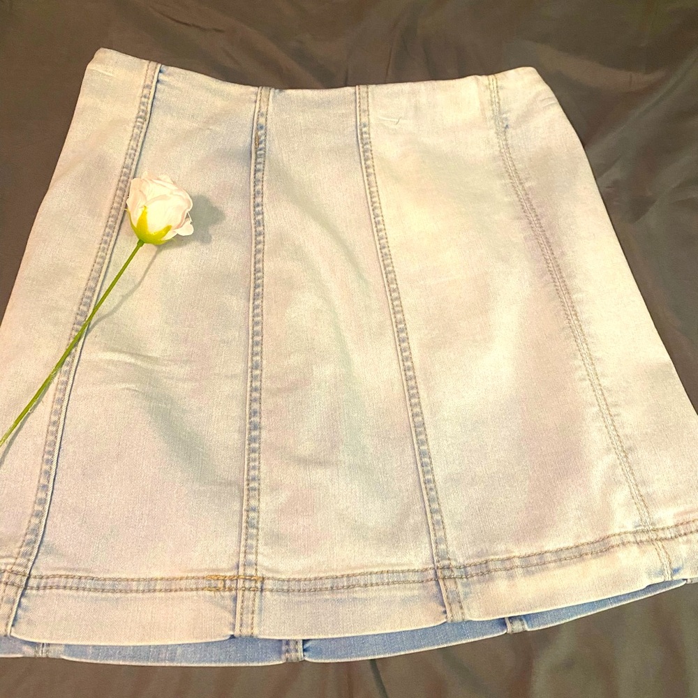 Wild Fable Light Wash Denim Skirt